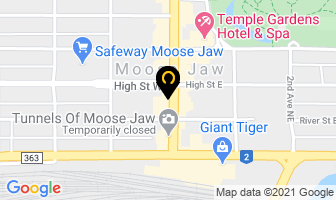 Nit's Thai Food Ltd in Moose Jaw map