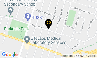 Niwasa Head Start Preschool in Hamilton map