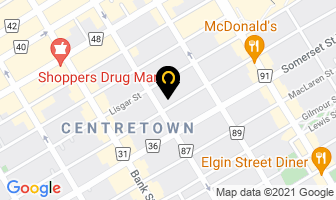 Nnorom Law / Fax in Guelph map