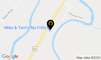 No Frills-Mike & Terri's in Westlock map