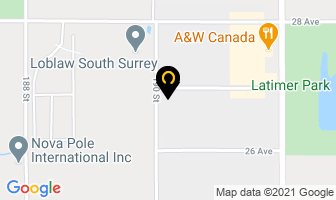 No Limits Sportswear Inc in Surrey map