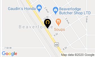 Noble Hd Mobile Fleet Maintenance Ltd in Beaverlodge map