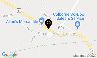 Noble R & Sons Inc in Shallow Lake map