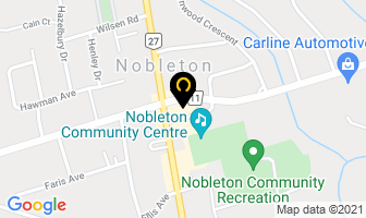 Nobleton Feed Mill in Kingston map