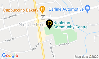 Nobleton Skating Club in Kingston map