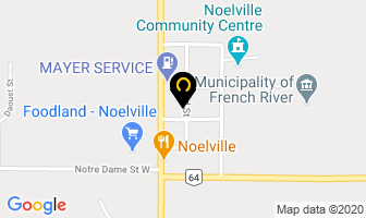 Noelville Public Library in Noëlville map