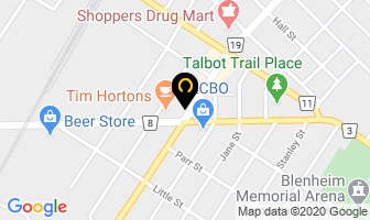 Noggins Hair Design Studio2 in Chatham-Kent map