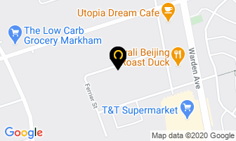 Noisette Pastry Works in Markham map