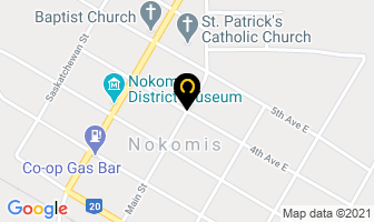 Nokomis Pizza in Nokomis map