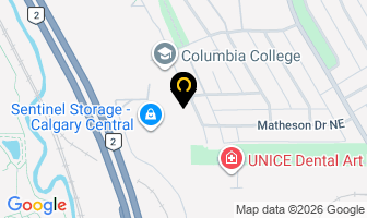 Nomadics in Calgary map