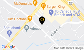 Noon Academy in Brampton map