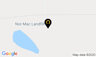 Nor-Mac Landfill in Macgregor map