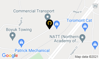Nor-Vac Industrial Services Ltd in Sudbury map