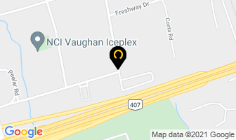 Norak Steel Construction Ltd. in Vaughan map