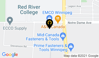 Noramco Wire & Cable in Winnipeg map