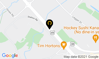Nordion Canada Inc in Kanata map