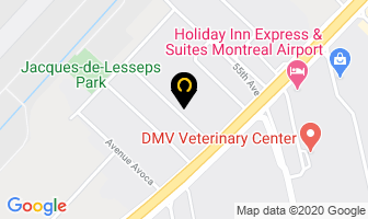 Norland Canada Inc in Dorval map