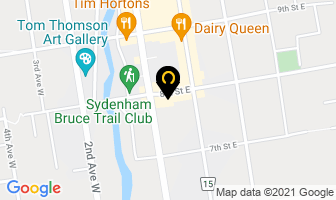 Norma Jean's Bistro in Owen Sound map