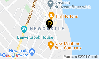 Norm's Barber Shop in Miramichi map