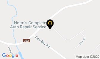 Norm's Complete Auto Repair Service in Halifax map