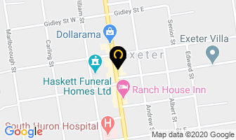 Norris John A M in Exeter map