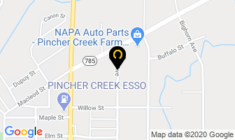 Norse Construction Ltd in Pincher Creek map