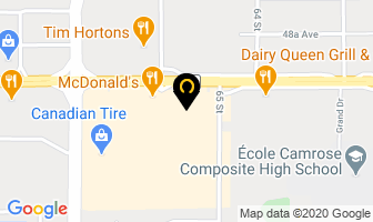 Norsemen Inn in Camrose map