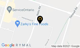 Norsworthy Refrigeration in Hamilton map