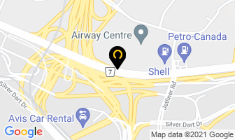 Nortel Networks in Mississauga map