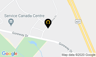 North American Crating Inc in Mississauga map