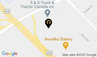 North American Feed Screws Ltd in Mississauga map
