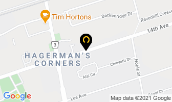 North American Foreign Exchange in Markham map