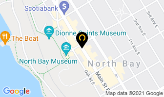 North Bay & District Multicultural Centre in North Bay map