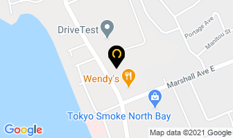 North Bay Chrysler in North Bay map