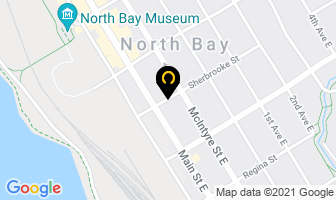 North Bay Literacy Council in North Bay map