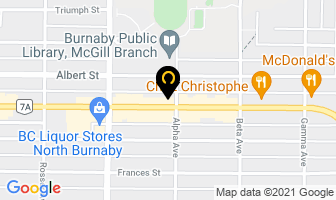 North Burnaby Dental Group in Burnaby map