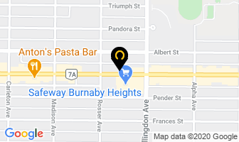 North Burnaby Pet Hospital in Brant map