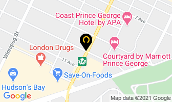 North Capital Judo in Prince George map