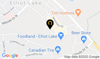 North Channel Music in Thornhill map