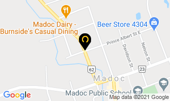 North Country Collision & Repairs in Madoc map