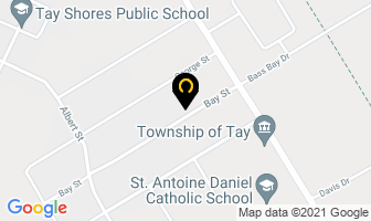 North Country Landscaping in Stayner map