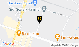 North Eastern Trucking Inc in Hamilton map
