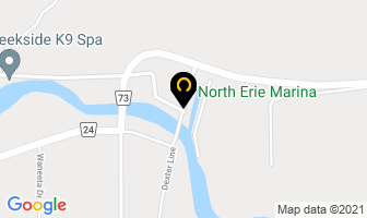 North Erie Marina in Aylmer map