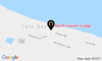 North Haven Lodge in Division No. 18 map