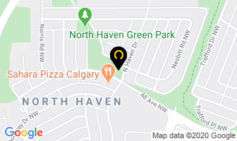 North Haven Preschool Playhouse in Calgary map
