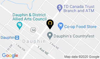 North Of 51 Designs & Computers in Dauphin map