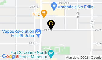 North Peace Gymnastics Association in Brampton map