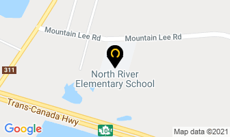 North River Elementary School in North River map