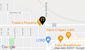 North Rocks Bar & Grill in Niagara Falls map