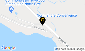 North Shore Convenience in North Bay map